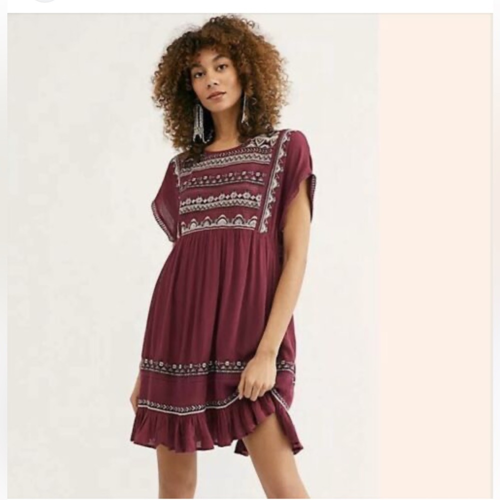 Free people Sunrise Wanderer Tunic Dress